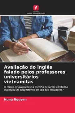 Avaliação do inglês falado pelos professores universitários vietnamitas - Nguyen, Hung