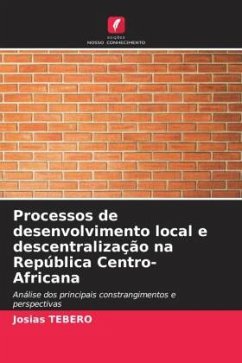 Processos de desenvolvimento local e descentralização na República Centro-Africana - TEBERO, Josias