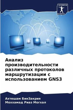 Analiz proizwoditel'nosti razlichnyh protokolow marshrutizacii s ispol'zowaniem GNS3 - BinZakriq, Ahtesham;Moghal, Mohhamad Riaz