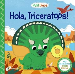Cover Petit Dinos. Hola, Triceratops!