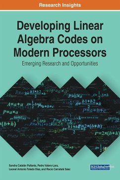 Developing Linear Algebra Codes on Modern Processors - Catalán Pallarés, Sandra; Valero-Lara, Pedro; Toledo Díaz, Leonel Antonio