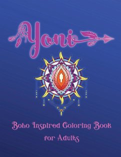 Yoni Boho Inspired Coloring Book for Adults - Creations, Zemyron