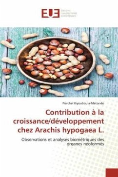 Contribution à la croissance/développement chez Arachis hypogaea L. - Kiyouboula-Matondo, Pierchel