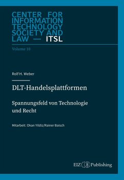 DLT-Handelsplattformen - Weber, Rolf H.