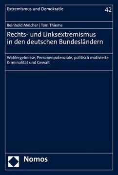 Rechts- und Linksextremismus in den deutschen Bundesländern - Melcher, Reinhold;Thieme, Tom