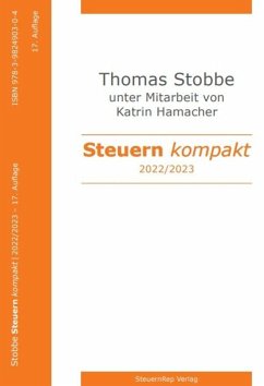 Steuern kompakt 2022/2023 - Stobbe, Thomas