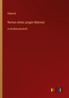 Cover Roman eines jungen Mannes