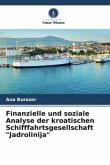 Finanzielle und soziale Analyse der kroatischen Schifffahrtsgesellschaft "Jadrolinija"