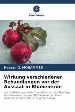 Wirkung verschiedener Behandlungen vor der Aussaat in Blumenerde - MOHAMMED, Hassan G.