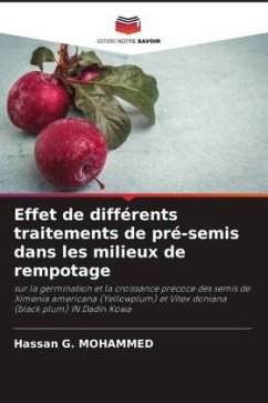 Effet de différents traitements de pré-semis dans les milieux de rempotage - MOHAMMED, Hassan G.
