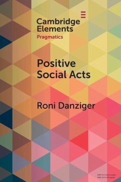 Positive Social Acts - Danziger, Roni (Hebrew University of Jerusalem)