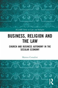 Business, Religion and the Law - Corsalini, Matteo