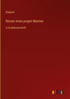 Cover Roman eines jungen Mannes