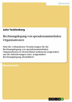 Rechnungslegung von spendensammelnden Organisationen (eBook, PDF)