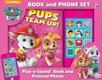 Nickelodeon Paw Patrol: Play-A-Sound Phone and Storybook Set [With Play-A-Sound Phone]