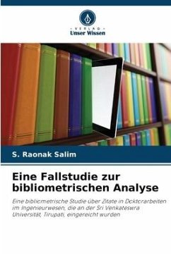 Cover Eine Fallstudie zur bibliometrischen Analyse