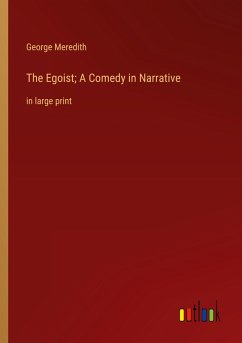 Cover The Egoist; A Comedy in Narrative
