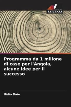 Programma da 1 milione di case per l'Angola, alcune idee per il successo - Daio, Ilídio