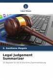 Legal Judgement Summarizer