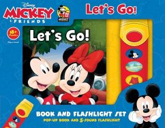 Disney Mickey and Friends: Let's Go Book and Flashlight Set [With Flashlight] - Pi Kids