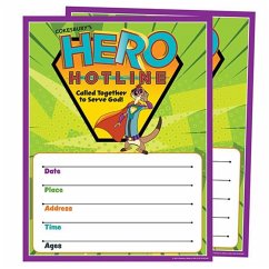 Vacation Bible School (Vbs) Hero Hotline Small Promotional Posters (Pkg of 2): Called Together to Serve God! - Cokesbury
