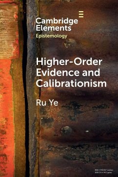 Higher-Order Evidence and Calibrationism - Ye, Ru (Wuhan University )