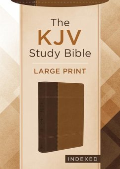 The KJV Study Bible, Large Print (Indexed) [Copper Cross] - Compiled By Barbour Staff; Hudson, Christopher D.