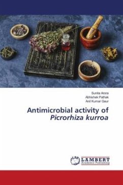 Antimicrobial activity of Picrorhiza kurroa
