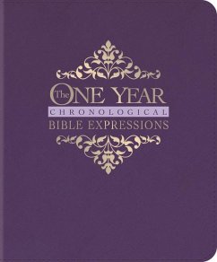 The One Year Chronological Bible Expressions NLT (Leatherlike, Imperial Purple)