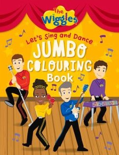 Let's Sing and Dance Jumbo Colouring Book - The Wiggles