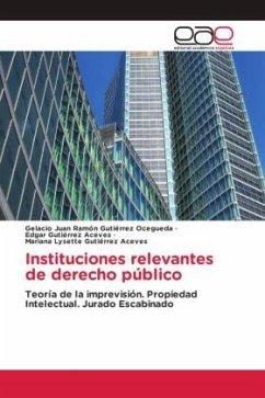 Instituciones relevantes de derecho público - Gutiérrez Ocegueda, Gelacio Juan Ramón;Gutiérrez Aceves, Edgar;Gutiérrez Aceves, Mariana Lysette