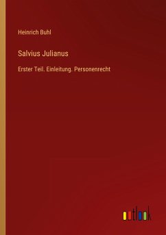 Salvius Julianus - Buhl, Heinrich