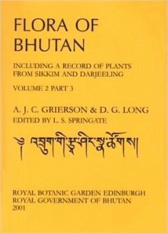 Flora of Bhutan: Volume 2, Part 3 - Grierson, A. J. C.; Long, D. G.