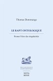 Le rapt ontologique (eBook, PDF) Le rapt ontologique (eBook, PDF)