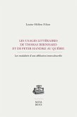 Les usages littéraires de Thomas Bernhard et de Peter Handke au Québec (eBook, PDF)