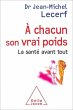 Á chacun son vrai poids (eBook, ePUB) - Bild 1