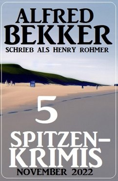 Cover 5 Spitzenkrimis November 2022 (eBook, ePUB)