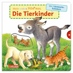 Mein erstes Hör mal (Soundbuch ab 1 Jahr): Die Tierkinder (Mängelexemplar) - Trapp, Kyrima