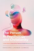 The Person in Psychology and Christianity (eBook, ePUB)