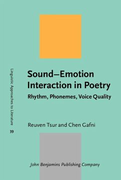 Cover Sound-Emotion Interaction in Poetry (eBook, ePUB)