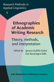 Ethnographies of Academic Writing Research (eBook, ePUB)