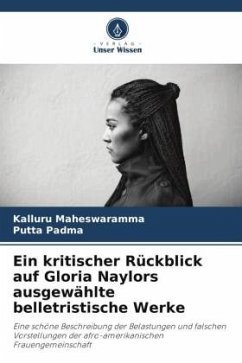 Cover Ein kritischer Rückblick auf Gloria Naylors ausgewählte belletristische Werke