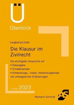 Die Klausur im Zivilrecht - Langkamp, Tobias;Lüdde, Jan S.