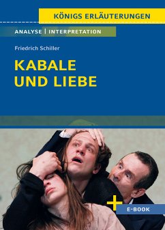 Kabale und Liebe von Friedrich Schiller - Textanalyse und Interpretation (eBook, PDF) - Schiller, Friedrich