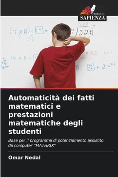 Automaticità dei fatti matematici e prestazioni matematiche degli studenti - Nedal, Omar