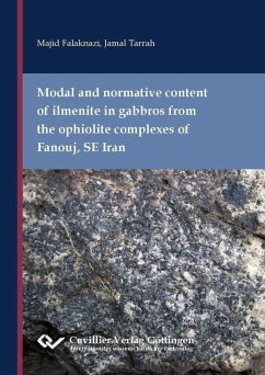 Cover Modal and normative content of ilmenite in gabbros from the ophiolite complexes of Fanouj, SE Iran (eBook, PDF)