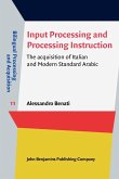 Input Processing and Processing Instruction (eBook, ePUB)