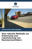 Eine robuste Methode zur Erkennung und Lokalisierung von Nummernschildern