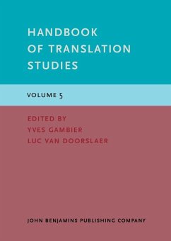 Cover Handbook of Translation Studies (eBook, ePUB)