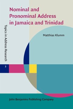 Cover Nominal and Pronominal Address in Jamaica and Trinidad (eBook, ePUB)